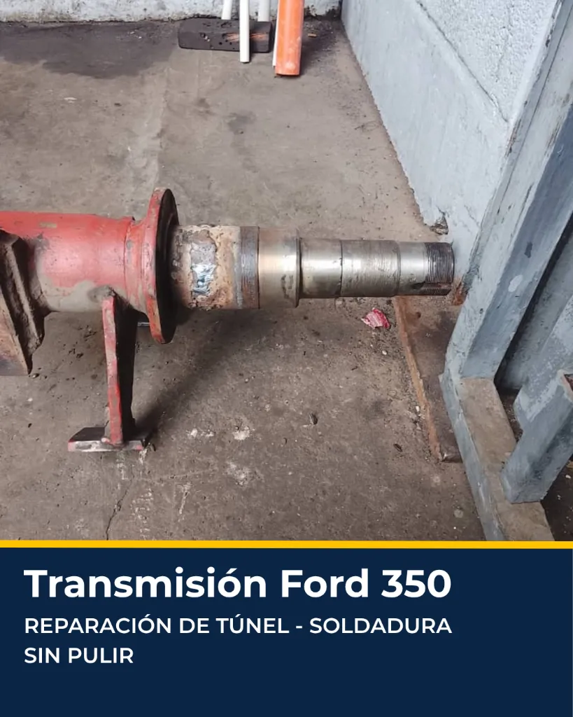 Reparación de túnel de transmisión Ford 350